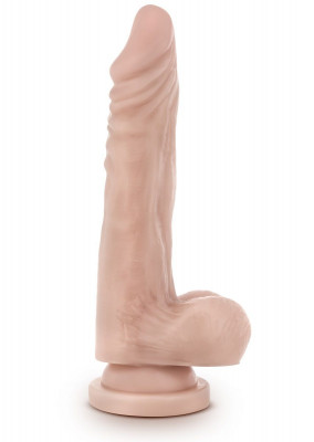 Фаллоимитатор Dr. Skin Realistic Cock Stud Muffin, цвет: телесный - 21,6 см