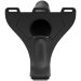 Полый вибрострапон Body Extensions BE Aroused - 17,78 см, цвет: черный