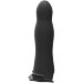 Полый вибрострапон Body Extensions BE Aroused - 17,78 см, цвет: черный