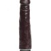 Вибратор-реалистик Знойный мулат - 22,5 см, цвет: коричневый