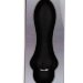 Вибромассажер Purrfect Silicone Anal Vibrator Black для анальной стимуляции, цвет: черный - 12,7 см