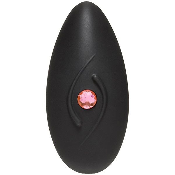 Рельефная вкладка в трусики Body Bling Bliss Rechargeable Mini-Vibe, цвет: черный