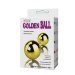 Шарики с вибрацией Baile Goden Balls, цвет: золотистый