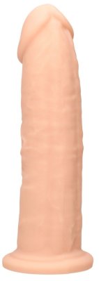 Фаллоимитатор без мошонки Silicone Dildo Without Balls - 22,8 см, цвет: телесный