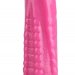 Анальный реалистичный стимулятор на присоске - 25,5 см, цвет: розовый