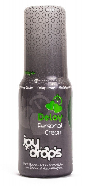 Пролонгирующий крем для мужчин JoyDrops Delay Cream - 50 мл.