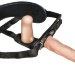 Женский страпон с вагинальной пробкой Woman Strap - 18 см