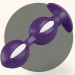 Анальные шарики Fun Factory B BALLS, цвет: фиолетовый