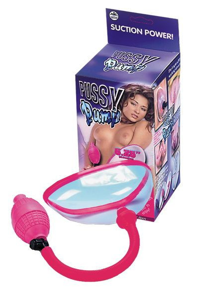 Помпа Pussy Pump с грушей для клитора и половых губ, цвет: прозрачный