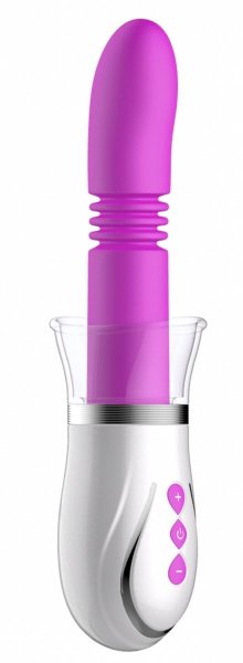Набор Thruster 4 in 1 Rechargeable Couples Pump Kit, цвет: фиолетовый