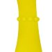 Вибратор на присоске Nude Impressions 04 - 18 см, цвет: желтый