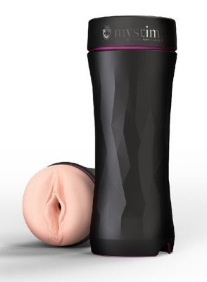 Мастурбатор-вагина в тубе OPUS E Vaginal Version с возможностью подключения электростимуляции