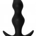 Фигурная анальная пробка Fantasy, цвет: черный - 12,5 см