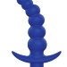 Вибрирующая анальная елочка Sweet Toys - 10,8 см, цвет: синий