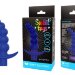 Вибрирующая анальная елочка Sweet Toys - 10,8 см, цвет: синий
