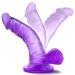 Фаллоимитатор на присоске NATURALLY YOURS 4INCH MINI - 12 см, цвет: фиолетовый