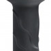 Двусторонний стимулятор Black Velvets Dildo Plug, цвет: черный - 22,8 см