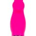 Мини-вибратор в форме кролика - 9 см, цвет: розовый