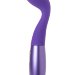 Вибратор Le Stelle PERKS SERIES EX-1 с 2 сменными насадками, цвет: фиолетовый