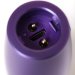 Вибратор Le Stelle PERKS SERIES EX-1 с 2 сменными насадками, цвет: фиолетовый