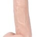 Реалистичный фаллоимитатор REAL на присоске - 17,5 см, цвет: телесный