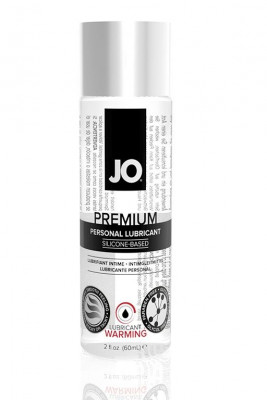 Возбуждающий лубрикант JO Personal Premium Lubricant Warming на силиконовой основе - 60 мл.