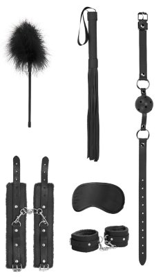 Игровой набор Beginners Bondage Kit, цвет: черный