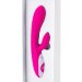 Вибратор Nalone Rhythm с клиторальным стимулятором - 21,6 см, цвет: розовый