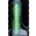 Фаллоимитатор, светящийся в темноте, Clark Glow - 22 см, цвет: прозрачно-зеленый