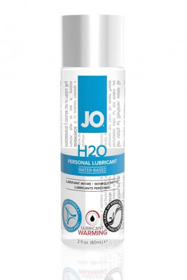 Возбуждающий лубрикант JO Personal Lubricant H2O Warming на водной основе - 60 мл.