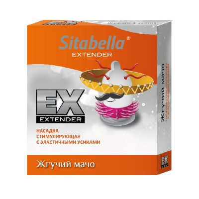 Стимулирующая насадка Sitabella Extender Жгучий мачо