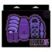 Вибронабор Flirty Kit Set, цвет: фиолетовый