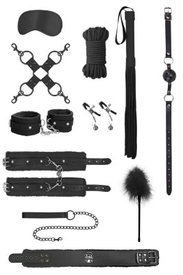 Игровой набор БДСМ Intermediate Bondage Kit, цвет: черный