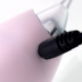 Набор JOS Vita: вибропуля и вибронасадка на палец, цвет: нежно-розовый