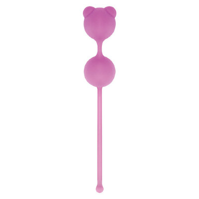 Вагинальные шарики PUSSYNUT DOUBLE SILICONE, цвет: розовый