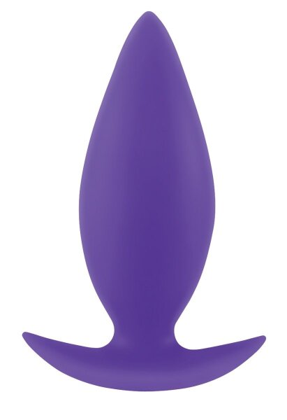 Анальная пробка для ношения INYA Spades Medium, цвет: фиолетовый - 10,2 см