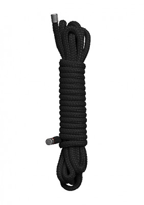 Черная веревка для бандажа Japanese rope