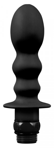 Насадка для душа Hydroblast 4inch Buttplug Shape Douche для анальной стимуляции, цвет: черный