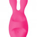 Набор JOS Vita: вибропуля и вибронасадка на палец, цвет: розовый