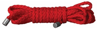 Веревка для бондажа Kinbaku Mini - 1,5 м., цвет: красный