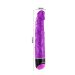 Гелевый вибромассажер Adour Club - 23,5 см, цвет: фиолетовый