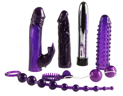 Набор стимуляторов Imperial Rabbit Kit, цвет: фиолетовый