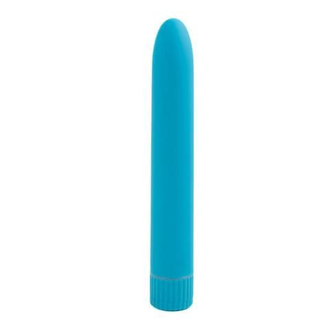 Вибромассажер Climax Smooth 7 Vibe, цвет: голубой - 17,8 см