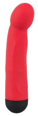 G-стимулятор Red G-Spot Vibe - 17 см, цвет: красный