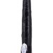Вибромассажер Long John Realistic Thrusting Vibrator с функцией толкания - 20 см, цвет: черный