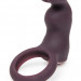 Эрекционное виброкольцо Lost in Each Other Rechargeable Rabbit Love Ring, цвет: фиолетовый