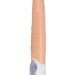 Вибратор Long John Realistic Thrusting Vibrator с функцией толкания - 20 см, цвет: телесный