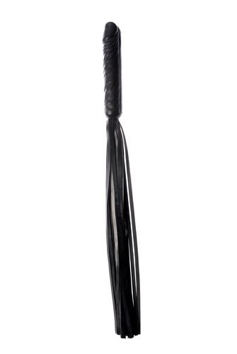 Многохвостая плеть Ракета, цвет: черный - 60 см
