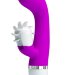 Вибратор Sheila с вертушкой для клиторальной стимуляции - 19,4 см, цвет: лиловый