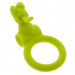 Эрекционное кольцо Neon Froggy Style Vibrating Ring с вибрацией, цвет: зеленый